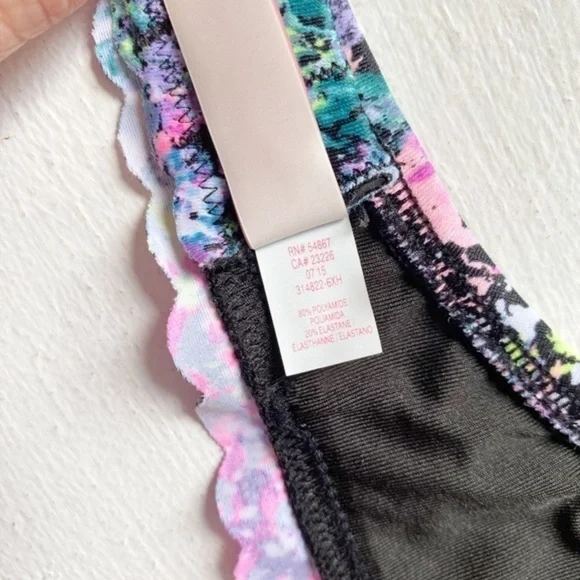 Victorias Secret Bikini Top The Getaway Confetti - Picture 8 of 9